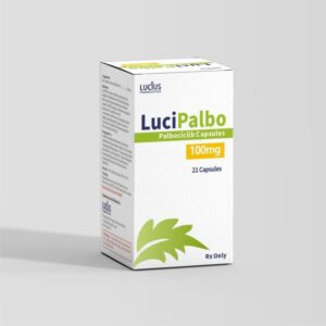LuciPalbo Palbociclib 100mg package