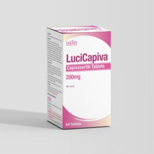LuciCapiva Capivasertib 200mg package