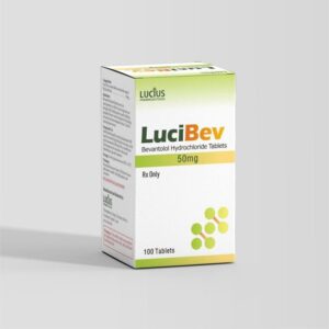 LuciBev Bevantolol 50mg package