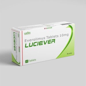 Luciever Everolimus 10mg package