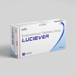 luciever Everolimus 5mg package